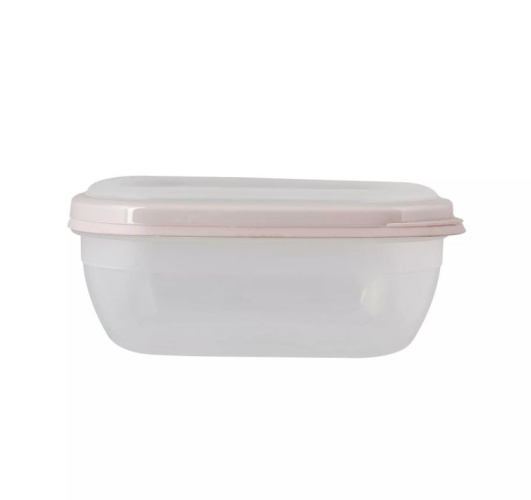 Контейнер для СВЧ пластиковый 0,50л прямоугольный Премиум Полимербыт С560