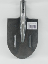 Лопата штыковая рельсовая сталь 21х29см, остроконечная, с ребром жесткости, без черенка 115650/K2