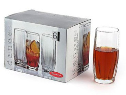 Набор стаканов стеклянных Dance 6шт. 320мл высокие, в п/у Pasabahce Бор 42868