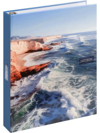 Папка на 4-х кольцах А5 Красивое побережье ПК-9002