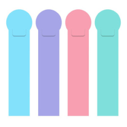 Закладка ErichKrause Diagonal Pastel ассорти, 4шт. в упаковке 55217 ЦЕНА ЗА УПАКОВКУ