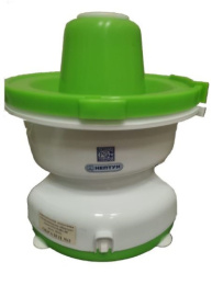 Соковыжималка электрическая 320Вт Нептун, без шинковки, бело-салатовый КАЖИ.332 215.001-08