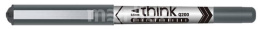 Ручка-роллер Deli Think, черный, 0,5мм, стреловидный пишущий наконечник EQ20020