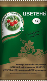Цветень 5г универсальный стимулятор цветения Зеленая Аптека Садовода