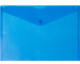 Папка с кнопкой А4 0.18 Элементари Выбор есть, синяя 2135876