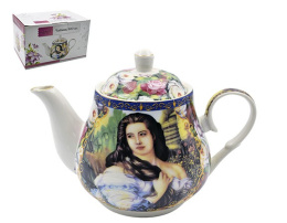 Чайник заварочный фарфоровый 0,80л Мадонна, в п/у Lavenir TP45-889