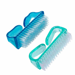 Щетка для маникюра пластиковая набор 2шт. 8х2см Радужный Дом РД16306