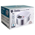 Мультиварка 5л, 900Вт, 6 программ, белый Delta DL-6529