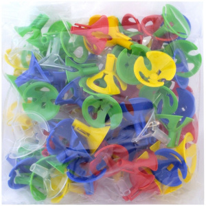 Зажим для шарика ассорти 234114