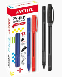 Ручка шариковая на масляной основе Devente Triolino Translucent Speed Pro, черная, 0,7мм, трехгранная 5073843