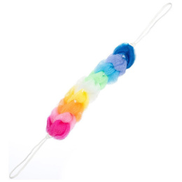 Мочалка для тела Радуга Рыжий кот 310518