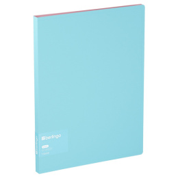 Папка с пружинным зажимом Berlingo Haze 17мм, 600мкм, голубая FS4_17921