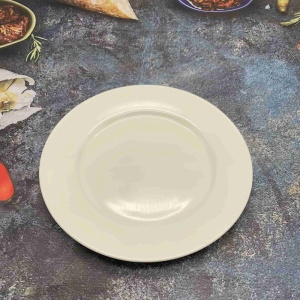 Блюдо фарфоровое круглое 260мм, белый Радужный Дом РД75449