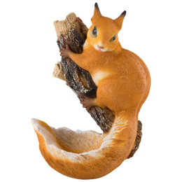 Фигурка садовая из полистоуна Навесная белка на ветке 21х12х25см Park 169407