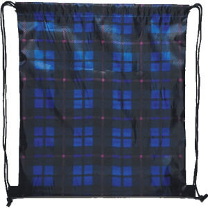 Сумка для обуви Attomex 35х40см Синяя клетка 7040865