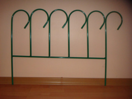 Забор металлический 0,51х0,75м (комплект из 5 секций) Декоративный LDN
