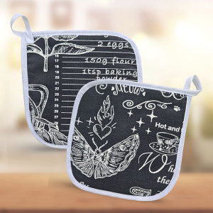 Прихватка кухонная рогожка Кафе 2322/3 ДомВелл 