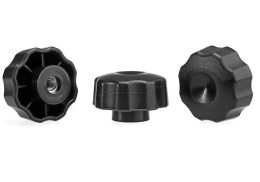 Ручка-фиксатор D25 с гайкой М5 0035-0550