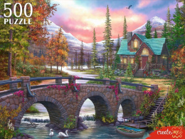 Пазлы  500 элементов Волшебный домик в горах Х500-6629