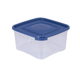 Контейнер для СВЧ пластиковый 1,0л квадратный Каскад Квадро Полимербыт С670