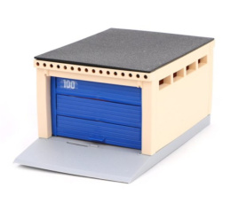 Гараж с подъемными воротами для машин в масштабах 1:43 и 1:36 Форма С-192-Ф