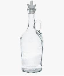 Бутылка для масла стеклянная 0,75л 750/масло