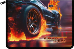 Папка для труда А4 на молнии с трех сторон Lamark Drift Show 128/70901506