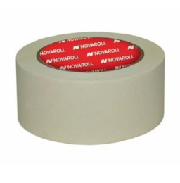 Скотч малярный (крепп) 48мм х 40м, 125мкм, белый Novaroll 0115-165Х