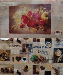 Термоскатерть ПВХ прямоугольная  78х118см двусторонняя Grace TC-02-109B