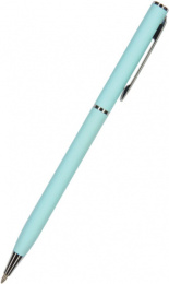 Ручка подарочная Palermo, шариковая автоматическая, 0,7мм, синяя, нежно-голубой корпус 20-0250/08