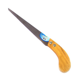 Ножовка садовая прямая 300мм деревянная ручка Инструм-Агро 010208