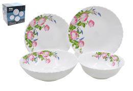 Набор столовый стеклокерамический 19 предметов Розмари, в п/у Lavenir 19PCLWS A9-21015