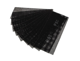 Сетка абразивная набор 10шт. зернистость P 80 115х280мм Sparta 751225