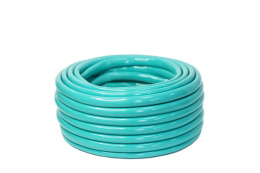 Шланг поливочный ПВХ силиконовый однослойный 3/4" (18/22мм) 25м, 140 грамм, голубика НЗПИ 104758