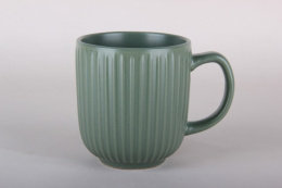 Кружка керамическая 450мл Costa-2 (green) Коралл ZHCG064