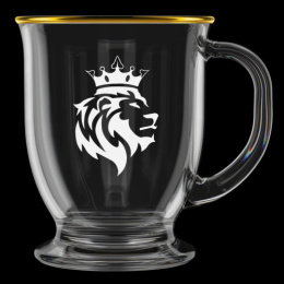 Кружка стеклянная 450мл Король лев Декостек 2121-ГЗ4