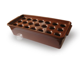 Набор для проращивания лука пластиковый 21 ячейка 18,5х41х10 цветной, Вита Агропласт БП-00000585