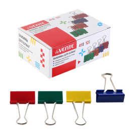 Зажим 41мм Devente, металлический, цветной 4131004