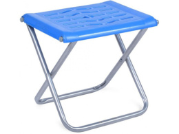 Стул походный складной без спинки h-34см, нагрузка до 90кг, в ассортименте Nika ПСП4