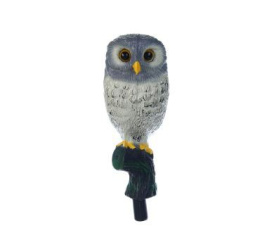 Фигурка садовая пластиковая Совенок 9x25см Inbloom 162-303