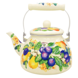 Чайник эмалированный 2,5л с подвижной металл.+ керам. ручкой Дюшес Appetite FT5-2,5-DU