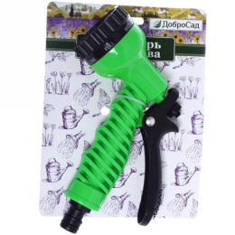 Пистолет-распылитель  7-режимный, быстросъемный, пластиковый ДоброСад 794-007