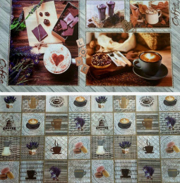 Термоскатерть ПВХ прямоугольная  78х118см двусторонняя Grace TC-02-106B