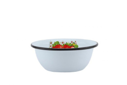 Миска эмалированная 1,0л с декором Магн, в ассортименте Эмаль Магнитогорск 0307/4