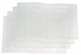 Обложка для тетрадей 212х345мм, 60мкр, комплект 10шт. 20.14наб