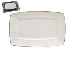 Блюдо фарфоровое прямоугольное 280х185мм Шарм, в п/у Lavenir 820-011/110637