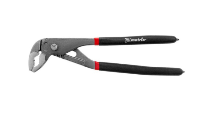 Клещи 250мм переставные с обливными ручками Matrix 15708
