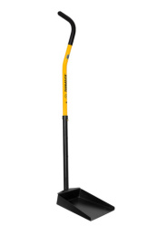 Совок хозяйственный металлический с вертикальной телескопической металлической ручкой Tornadica TOR-32COBXOZ