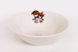 Салатник фарфоровый 150мм/360мл Ушастые друзья 1029082