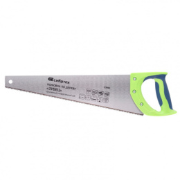 Ножовка по дереву 400мм зуб 3,5мм двухкомпонентная ручка, Зубец Сибртех 23802